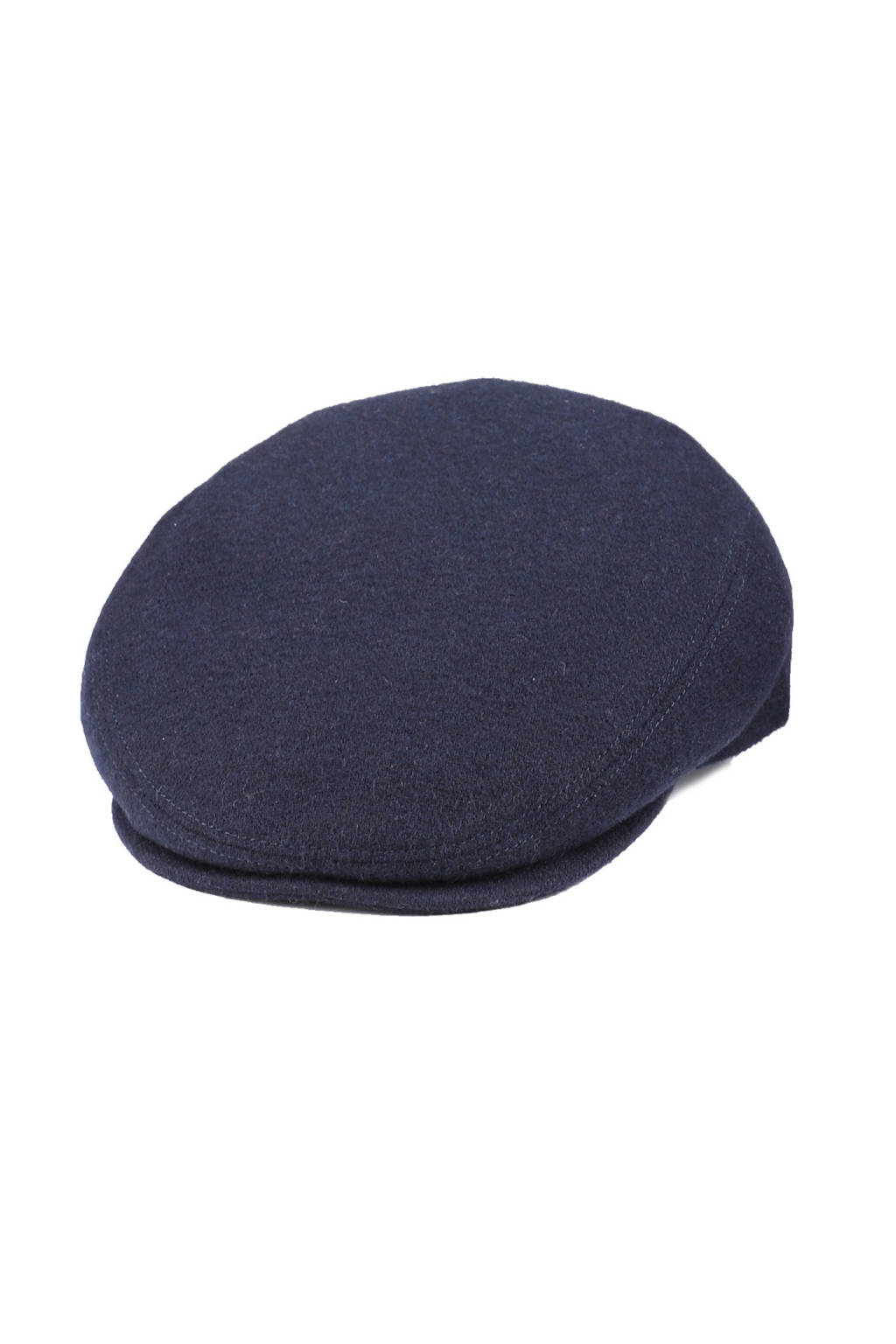 Profuomo flatcap donkerblauw, Donkerblauw