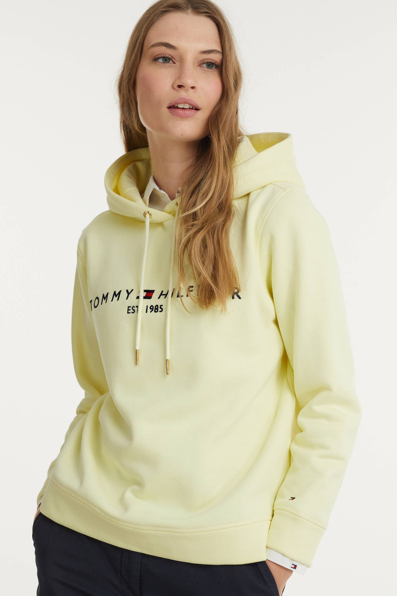 Pullover Lichtgele Trui Dames Licht Gele Sweater Dames