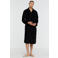ten Cate fleece badjas zwart