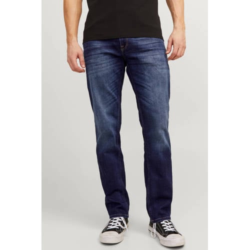 JACK & JONES JEANS INTELLIGENCE regular fit jeans JJICLARK JJORIGINAL blauw afbeelding