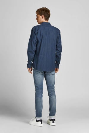 slim fit jeans JJIGLENN JJICON blue denim