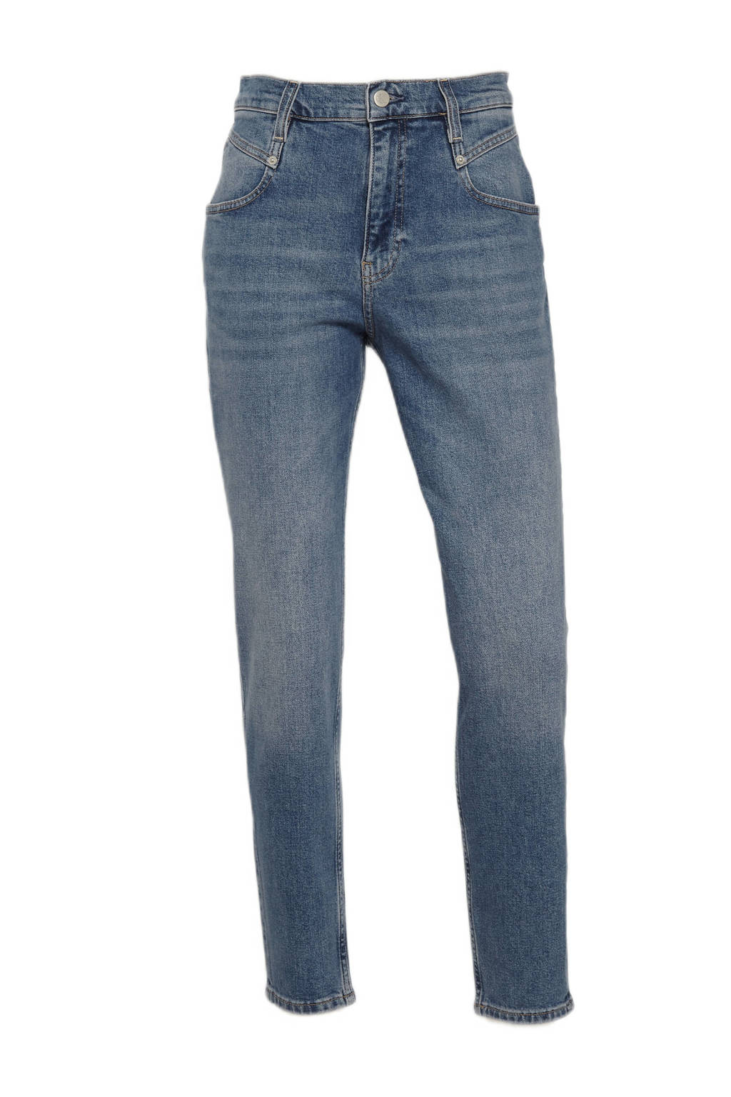 CALVIN KLEIN JEANS high waist mom jeans denim medium, Denim Medium