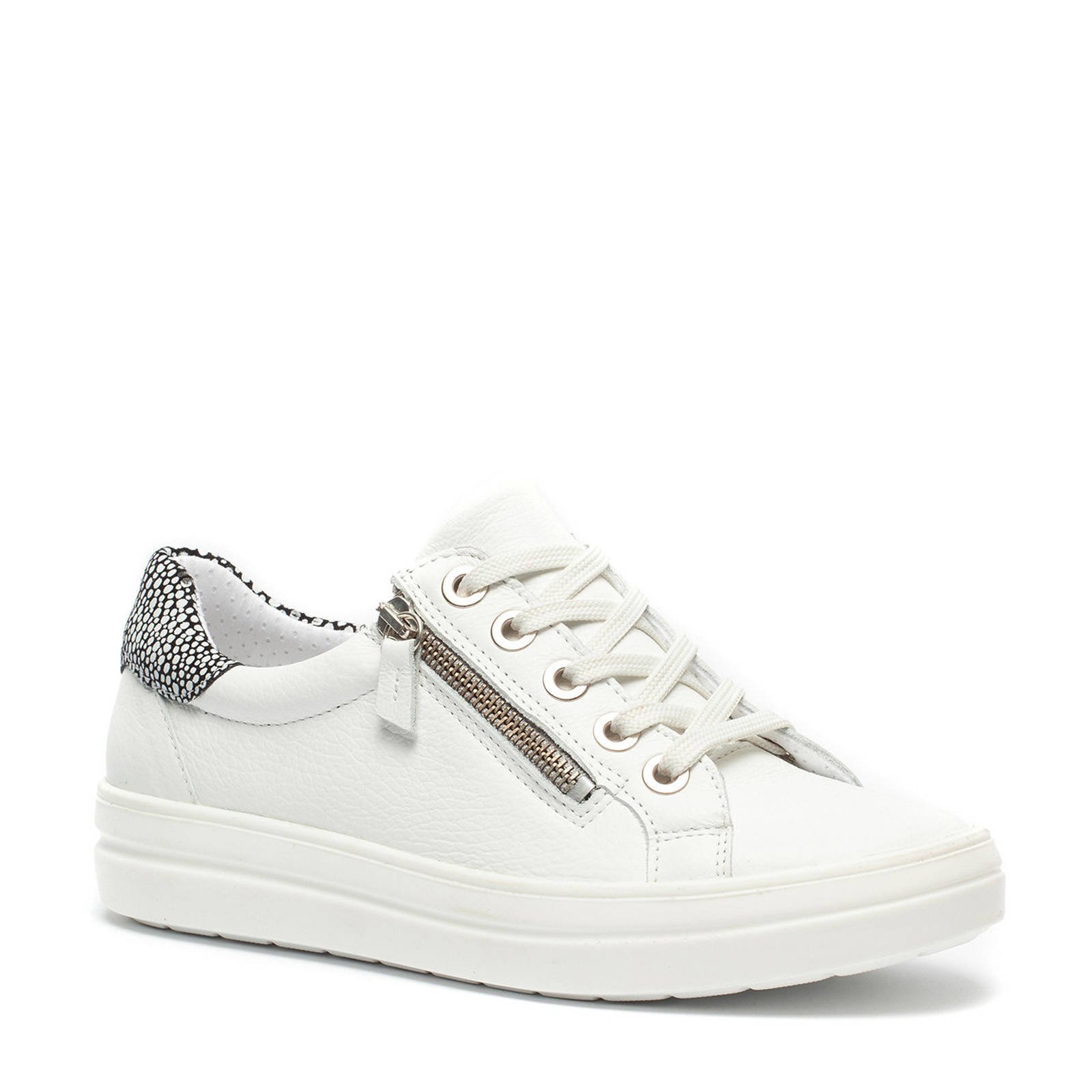 Scapino Hush Puppies leren sneakers wit