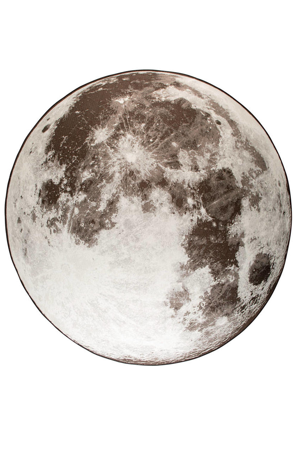 Zuiver binnen- en buitenvloerkleed Moon  (Ø200 cm)