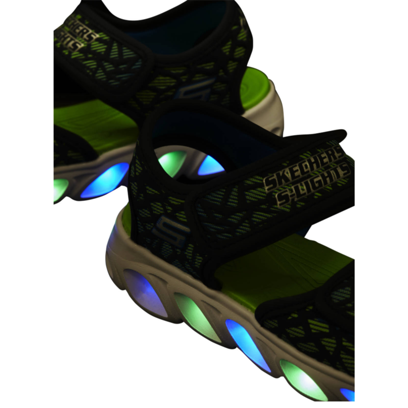 Skechers Sandalen zwart | kleertjes.com