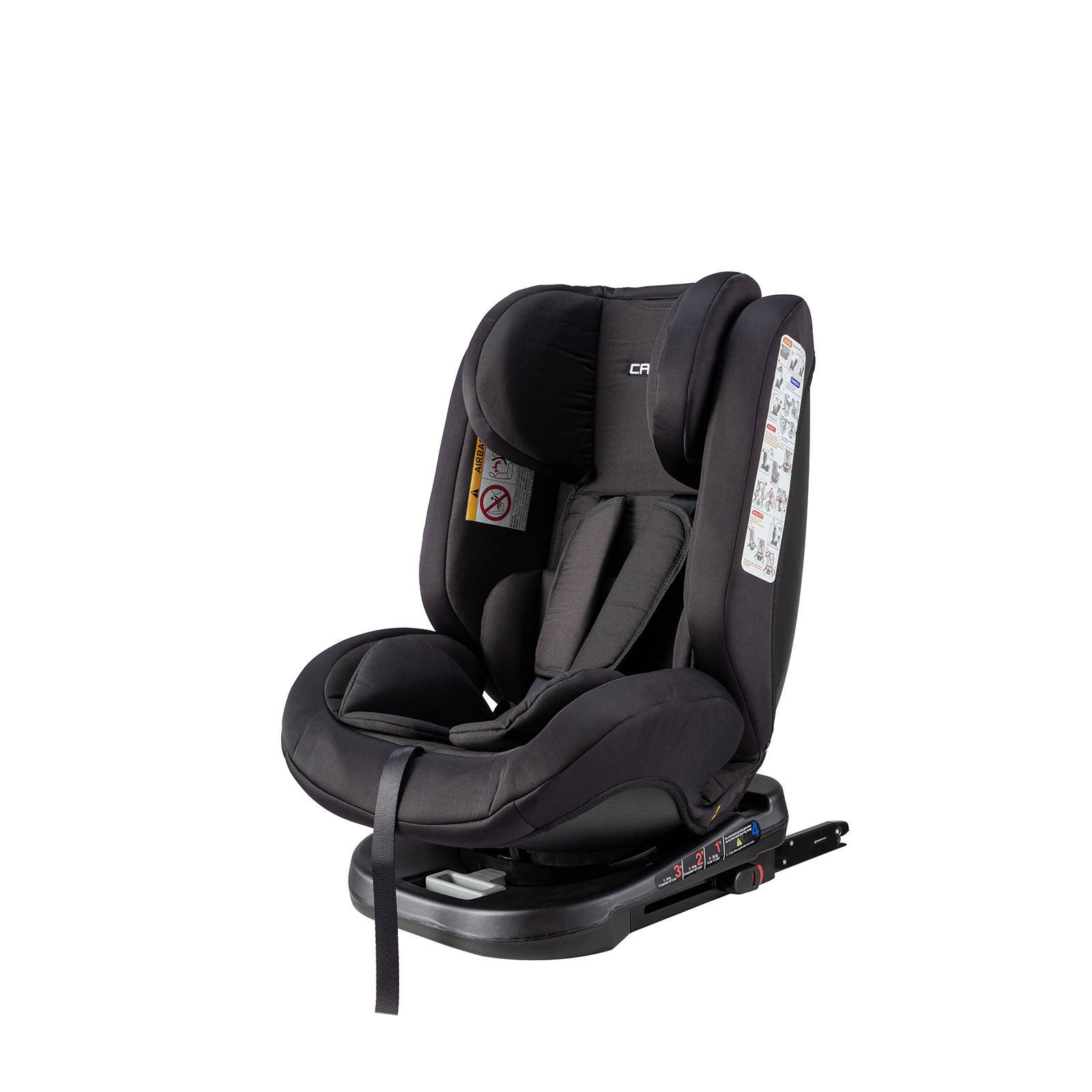 Cabino autostoel Groep 1/2/3 Kiddo Black | wehkamp