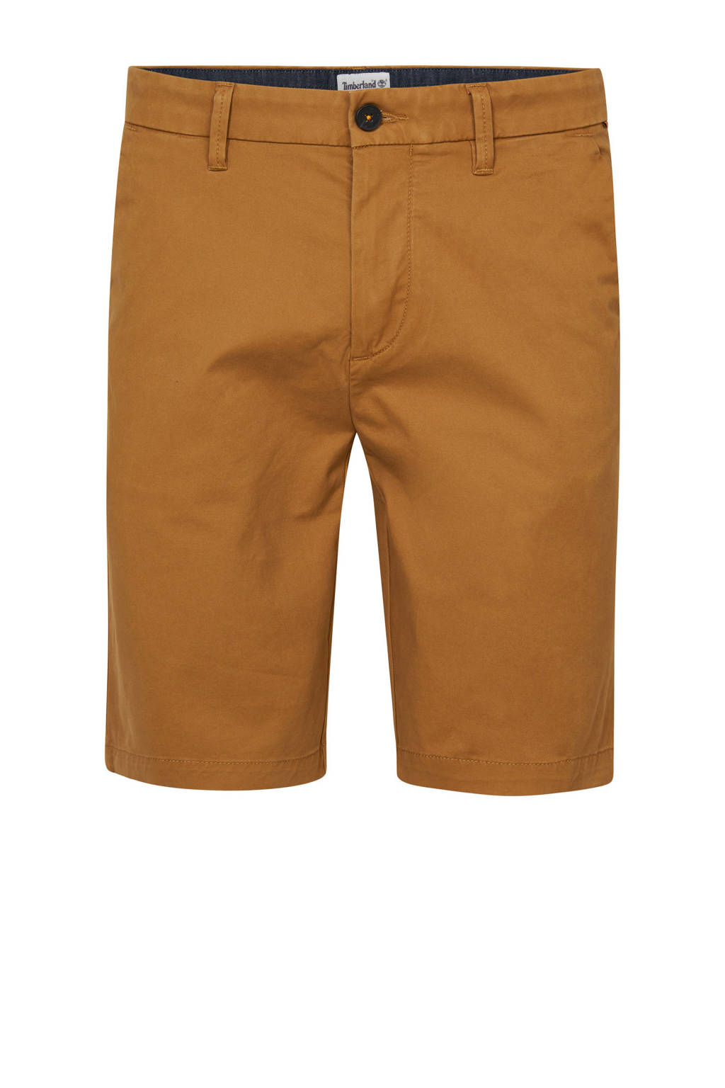 Timberland straight fit chino short geel, Geel