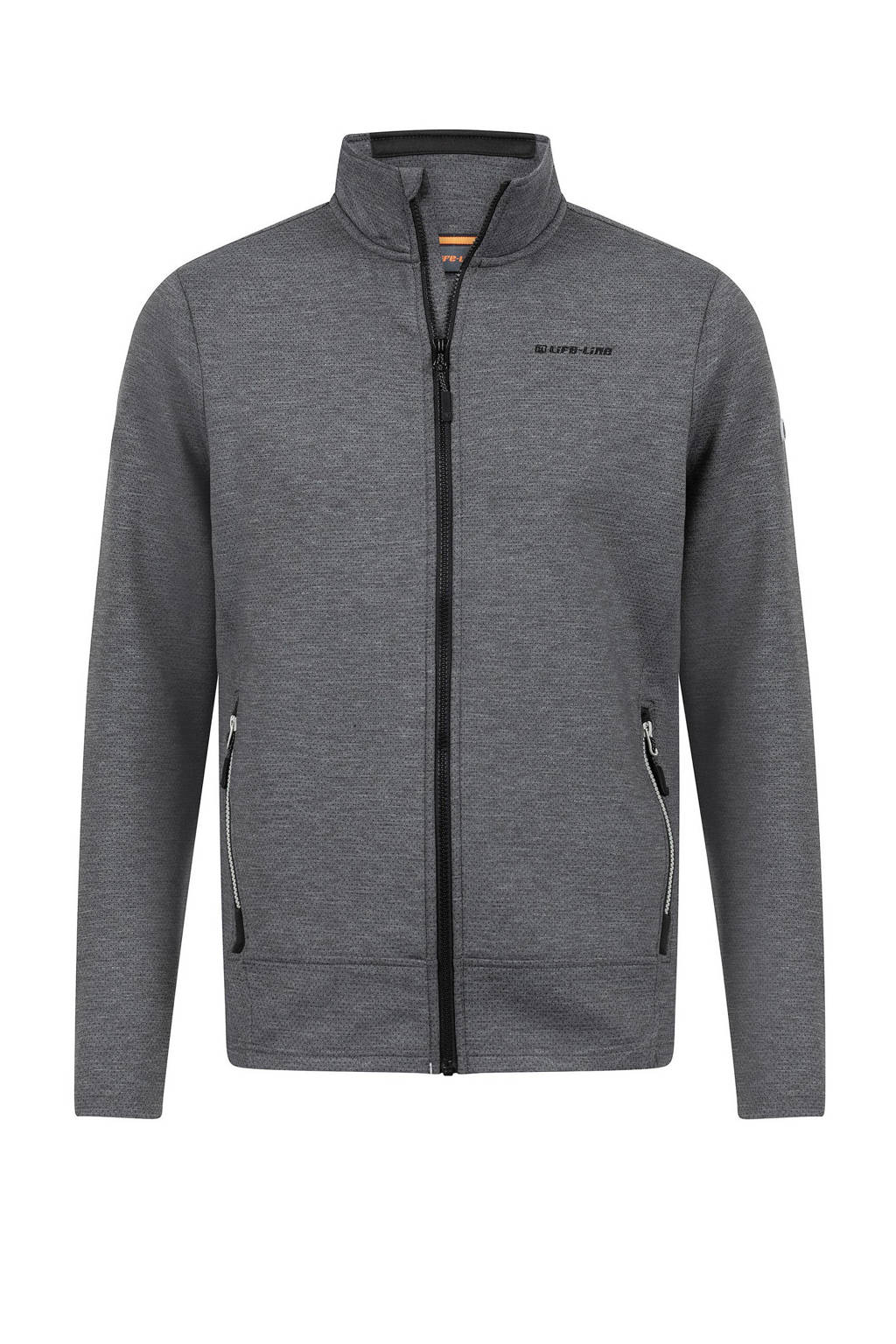Life-Line outdoor fleece vest Dex donkergrijs melange, Donkergrijs melange