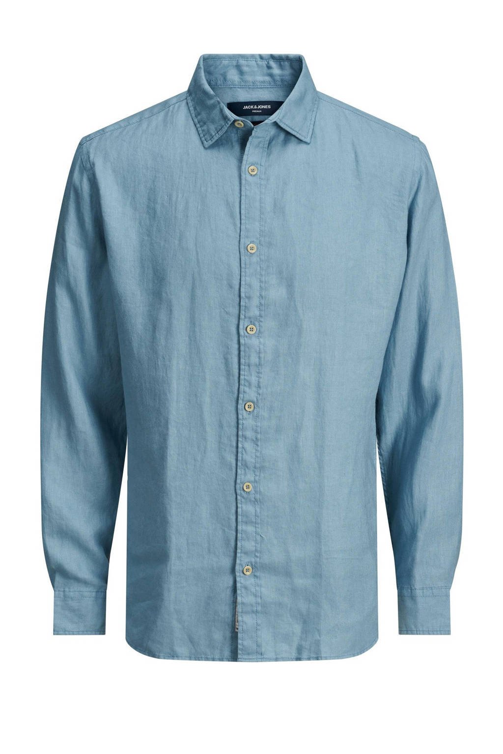 JACK & JONES PLUS SIZE regular fit overhemd Plus Size blauw, Blauw