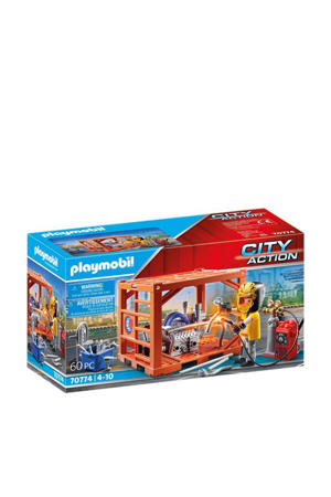 Wehkamp Playmobil City Action Cargo Container productie 70774 aanbieding Wehkamp Playmobil City Action Cargo Container productie 70774 aanbieding