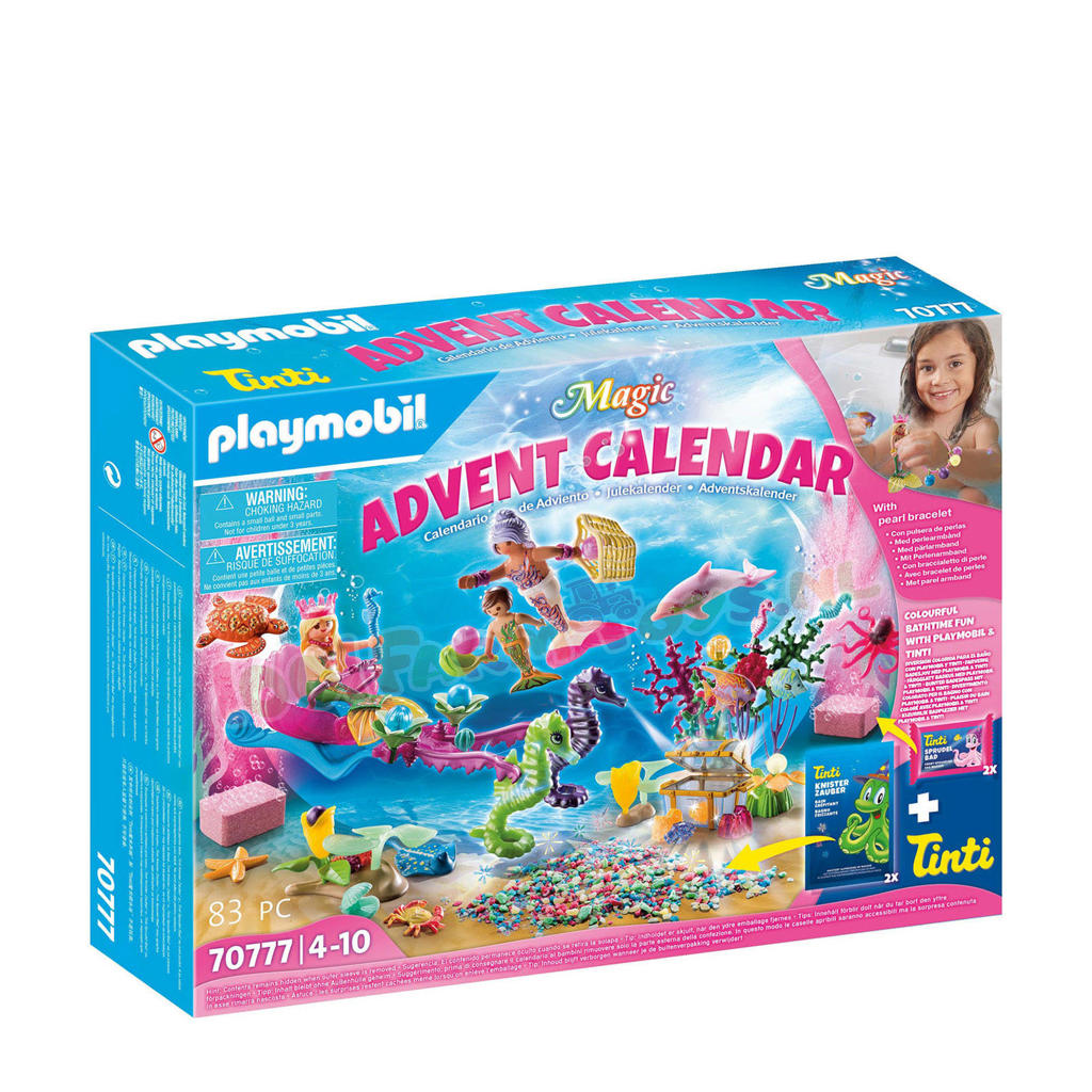 Playmobil Magic Adventskalender Badplezier Zeemeerminnen 70777
