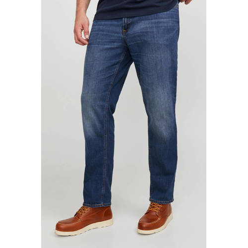 JACK & JONES PLUS SIZE slim fit jeans JJITIM JJORIGINAL Plus Size blue denim 814 afbeelding