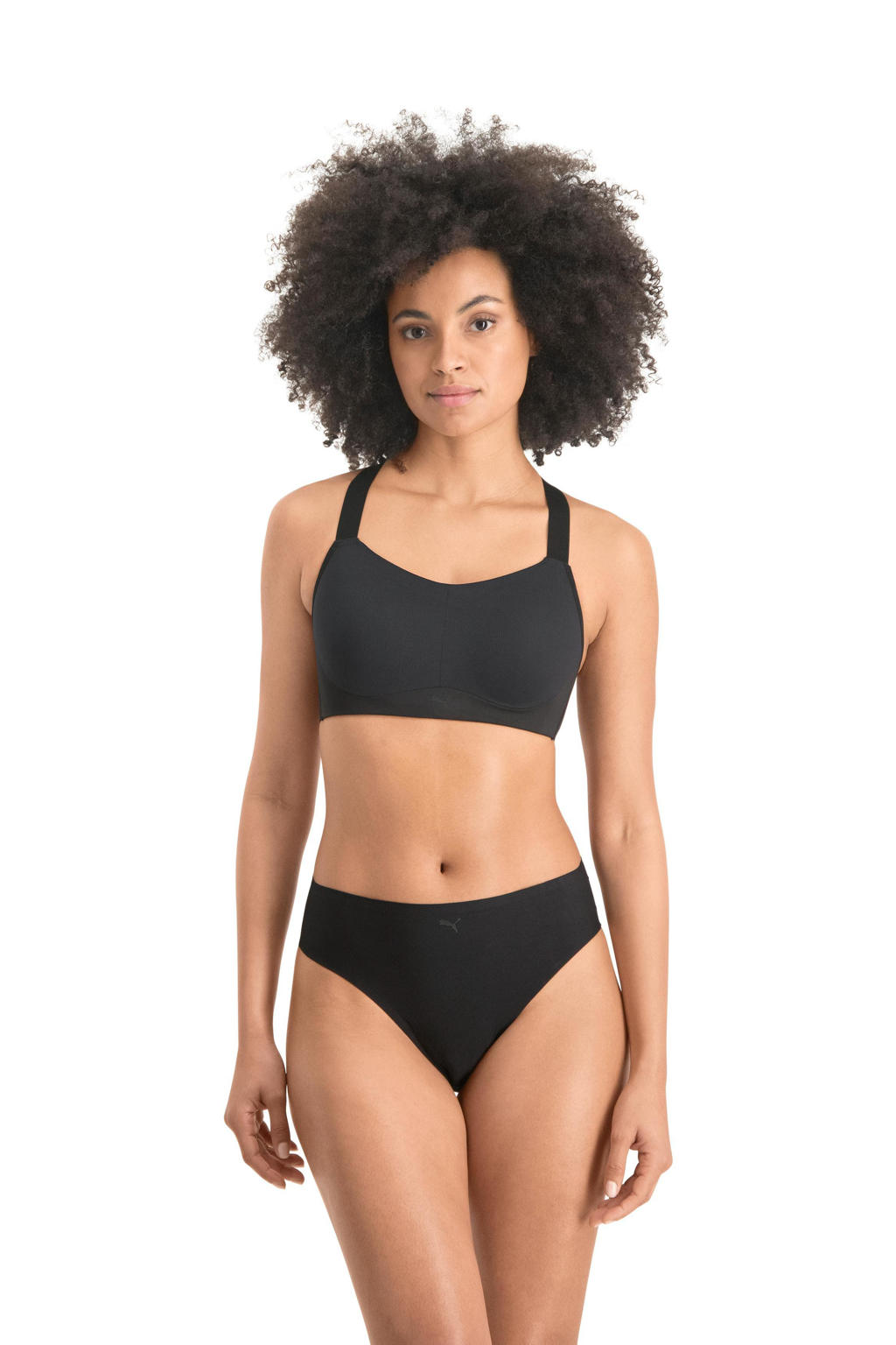 Puma level 4 sportbh zwart