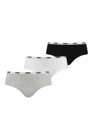 hipster (set van 3) wit/grijs/zwart