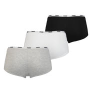 thumbnail: Puma short (set van 3) wit/grijs/zwart