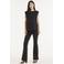 ONLY MATERNITY low waist flared zwangerschapsbroek Fever zwart