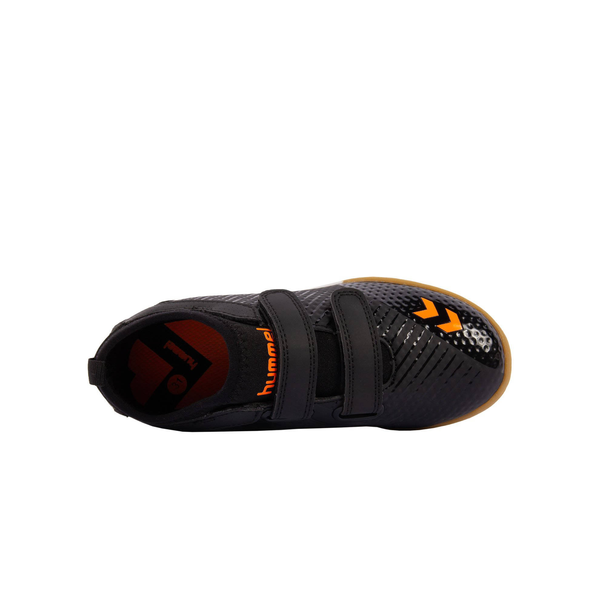 hummel Zoom JR IN sportschoenen zwart/oranje | wehkamp
