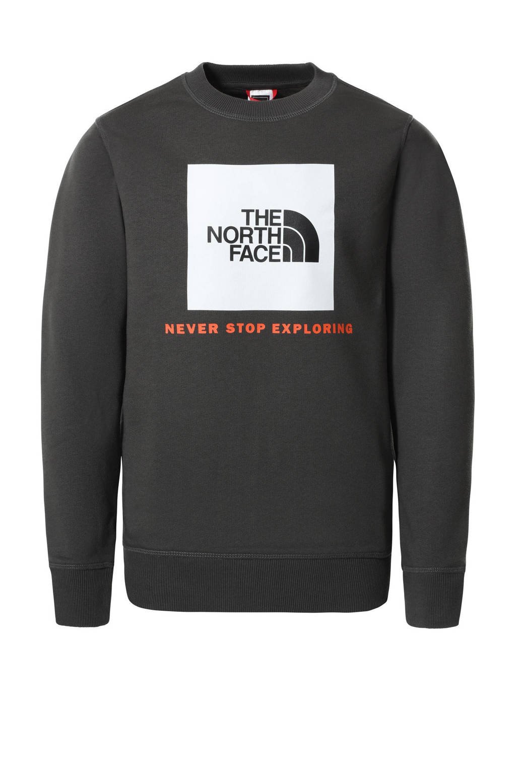 The North Face sweater Box Crew zwart, Zwart