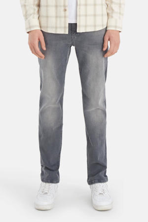 straight fit L32 jeans Lewis Ametist grijs