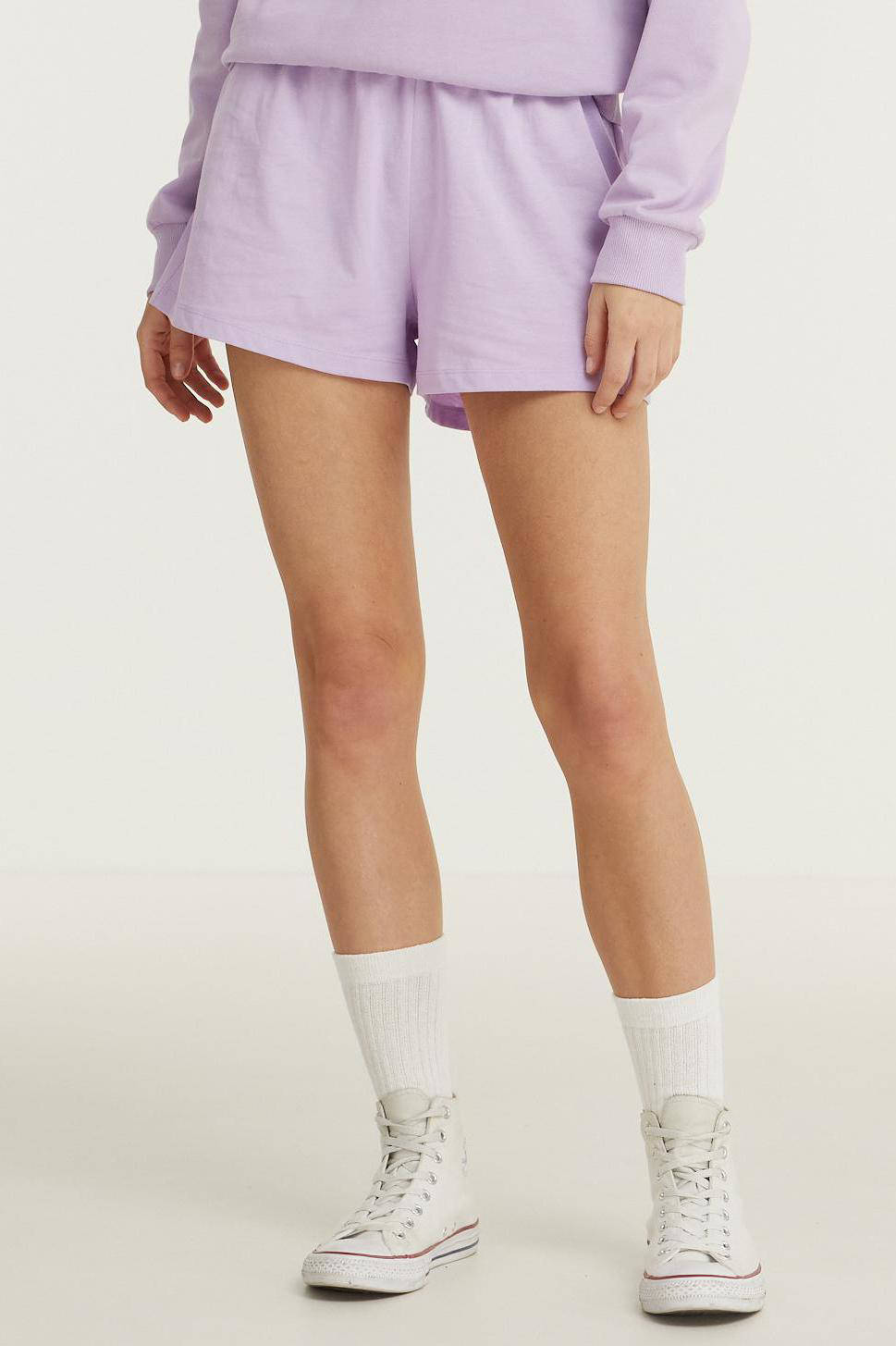 ONLY short ONLLEISURE lila | wehkamp