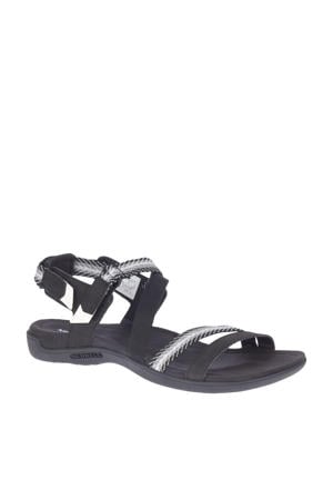 District Mendi  sandalen zwart/wit/grijs