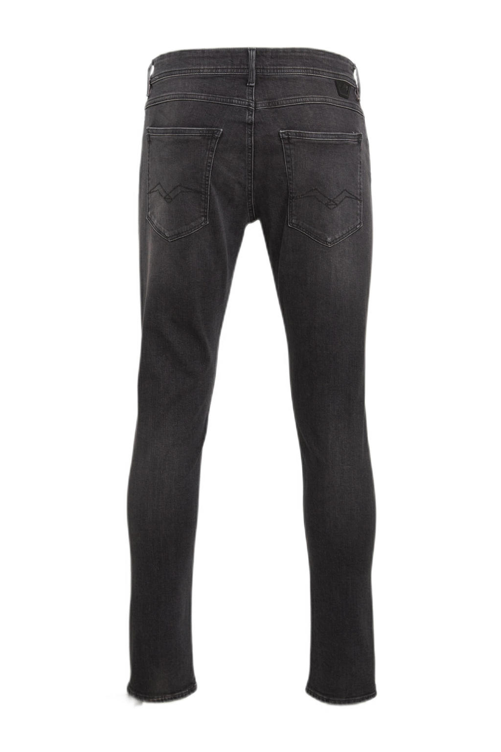 Replay Grey regular slim fit jeans dark grey wehkamp