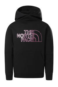 The North Face hoodie Drew Peak 2.0 met logo zwart/paars, Zwart/paars