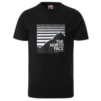 The North Face T-shirt Box met printopdruk zwart, Zwart
