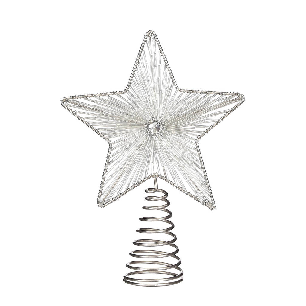 House of Seasons kerstpiek ster, Zilver