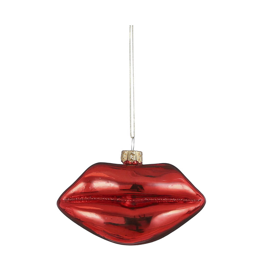 House of Seasons kersthanger lippenstift, Rood