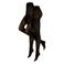 Anytime microfibre panty 60 denier - zwart (set van 2)