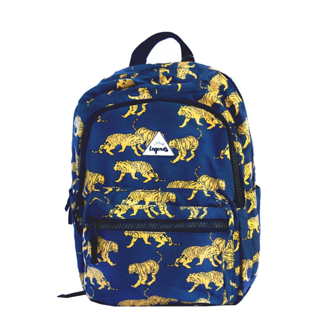 Little Legends rugzak Tiger donkerblauw