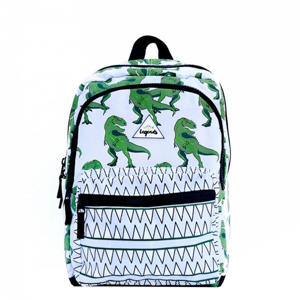 rugzak Dino lichtblauw/groen