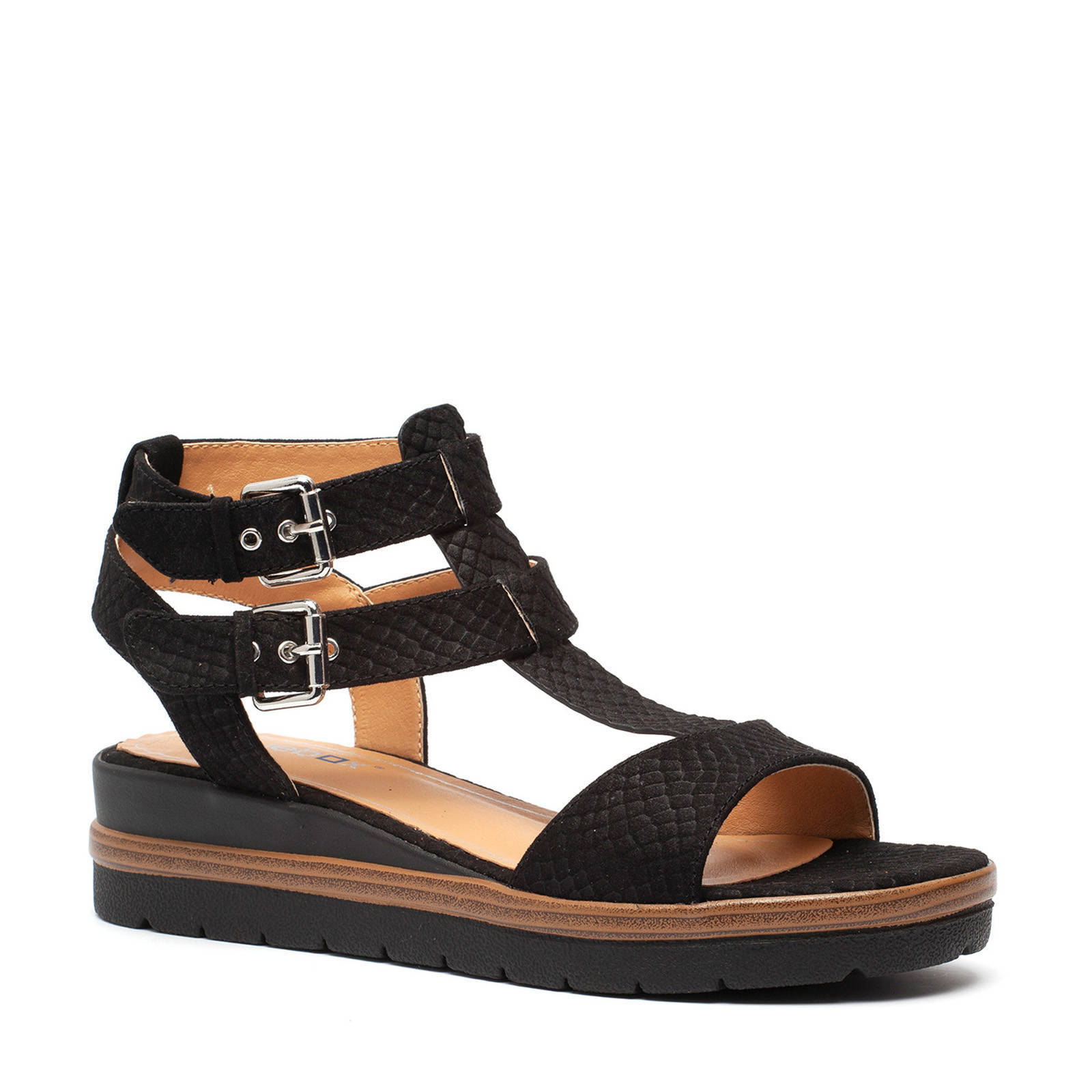 Scapino Blue Box sandalen zwart | wehkamp