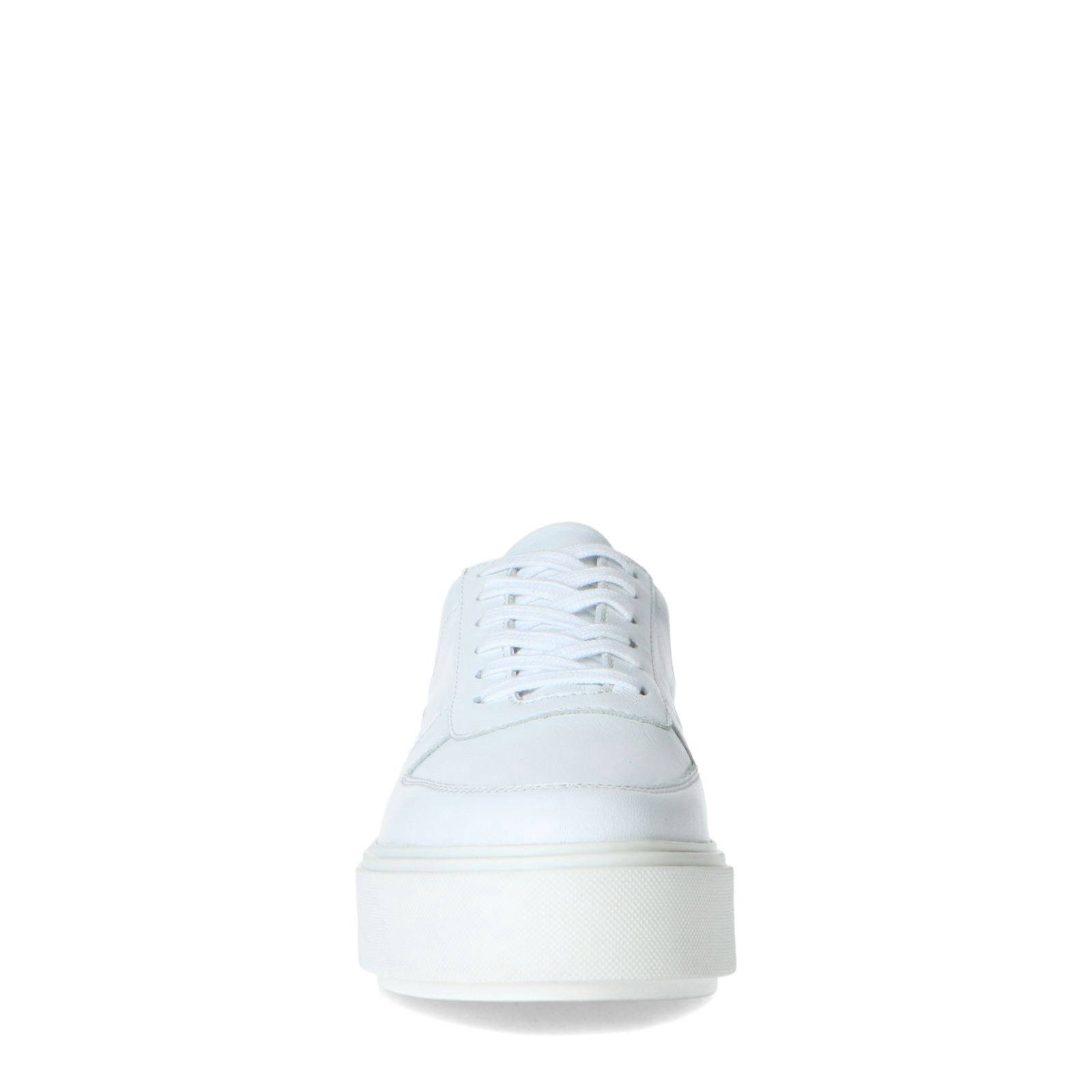 Witte leren dad sneakers - Damesschoenen – SACHA
