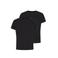 Blend basic T-shirt (set van 2) zwart