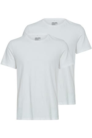 basic T-shirt (set van 2) wit
