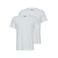 Blend basic T-shirt (set van 2) wit