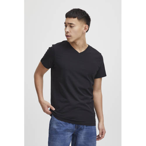 Blend basic T-shirt (set van 2) zwart afbeelding