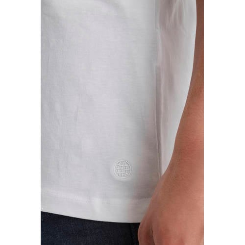 Blend basic T-shirt (set van 2) wit afbeelding