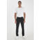 Blend gemêleerde slim fit chino antraciet