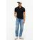 Tommy Hilfiger slim polo zwart