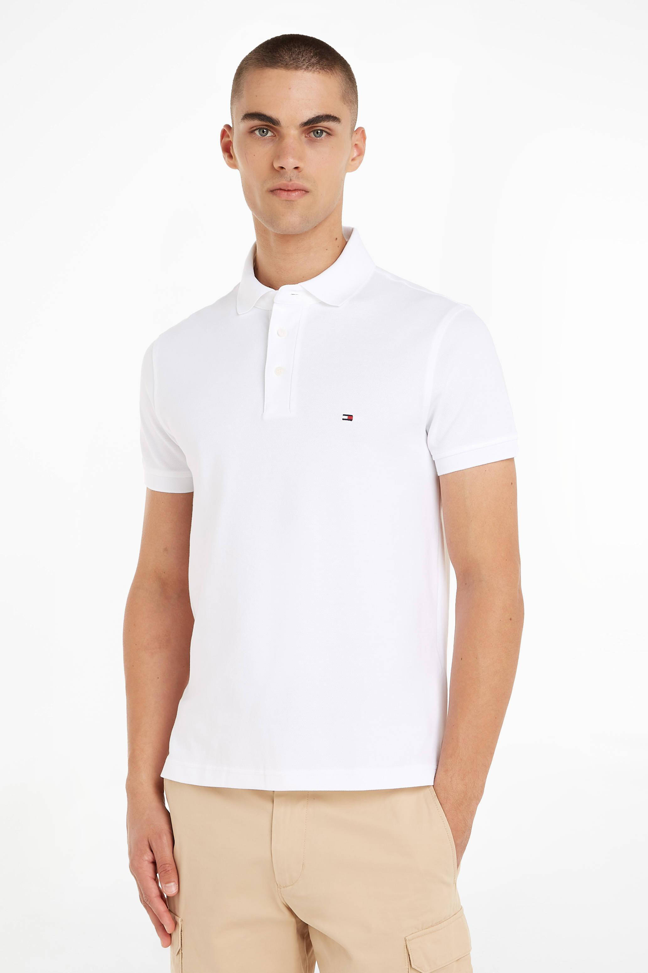 Tommy hilfiger polo 2024 slim fit heren sale