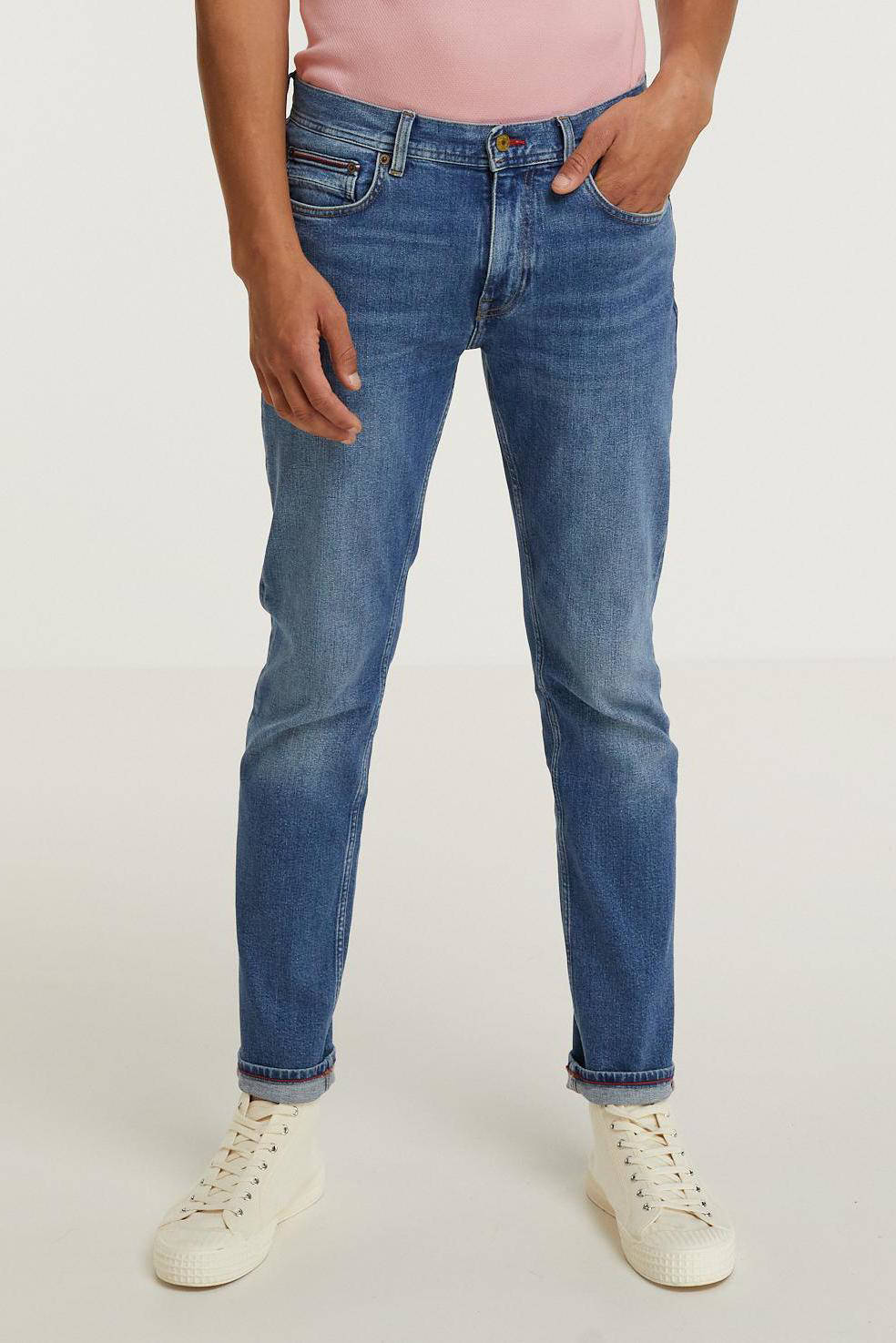 Tommy Hilfiger Denim Loose Fit Jeans in het Blauw voor heren Heren Kleding voor voor Jeans voor Skinny jeans 