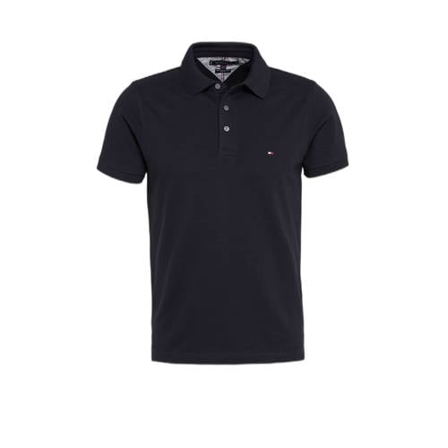 Tommy Hilfiger slim fit polo 1985 donkerblauw afbeelding