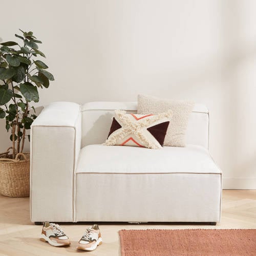 NOUS Living chaise longue links (modulair) Igor - Creme