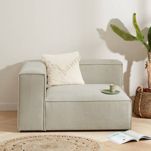 NOUS Living chaise longue links (modulair) Igor - Beige