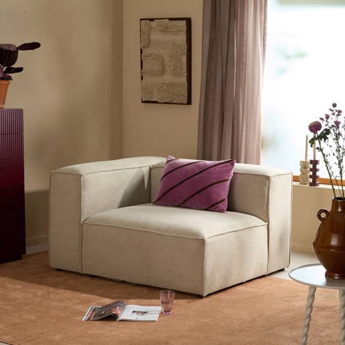 NOUS Living hoek links (modulair) Igor - Beige