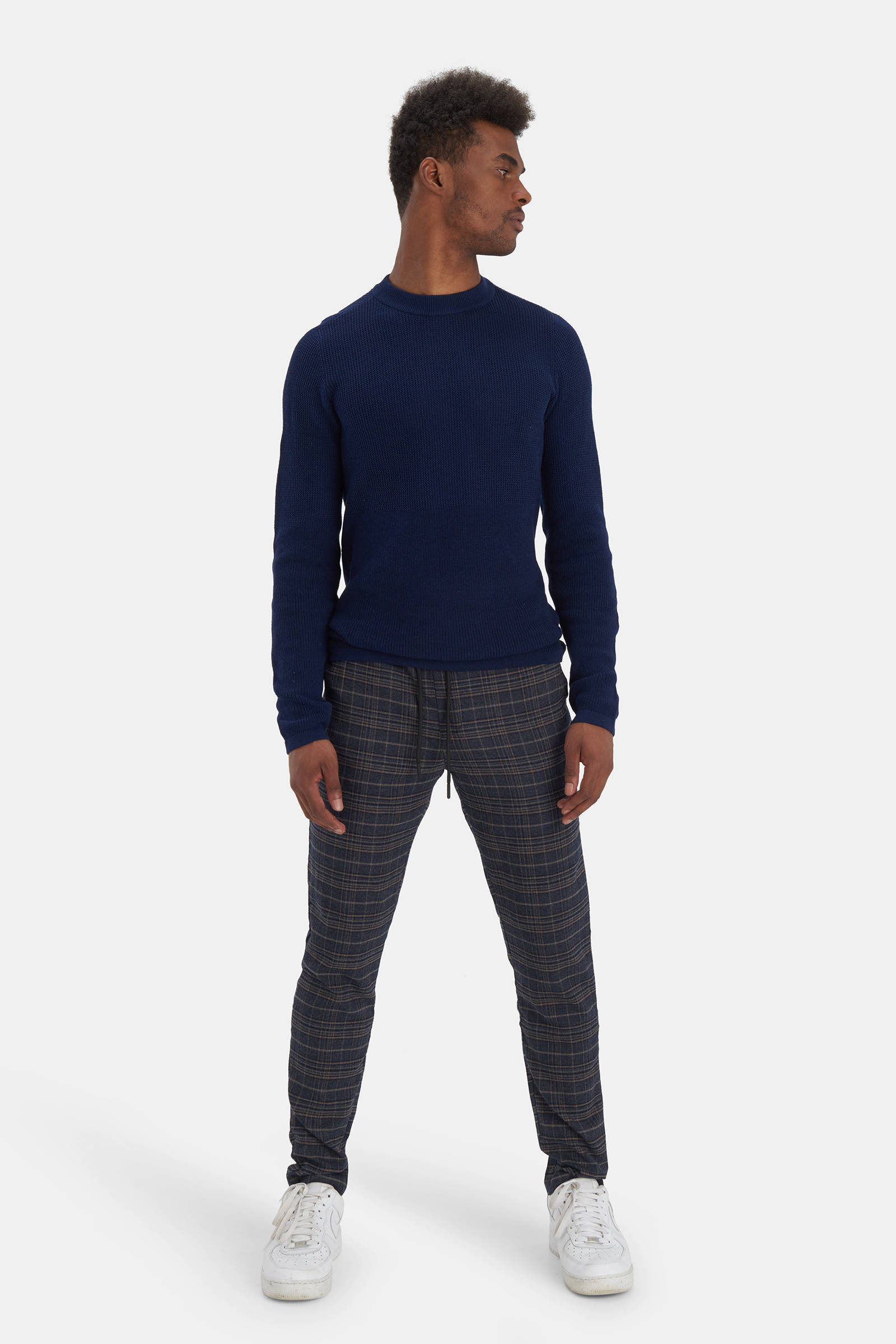 Shoeby Refill geruite slim fit broek Oliver various | wehkamp