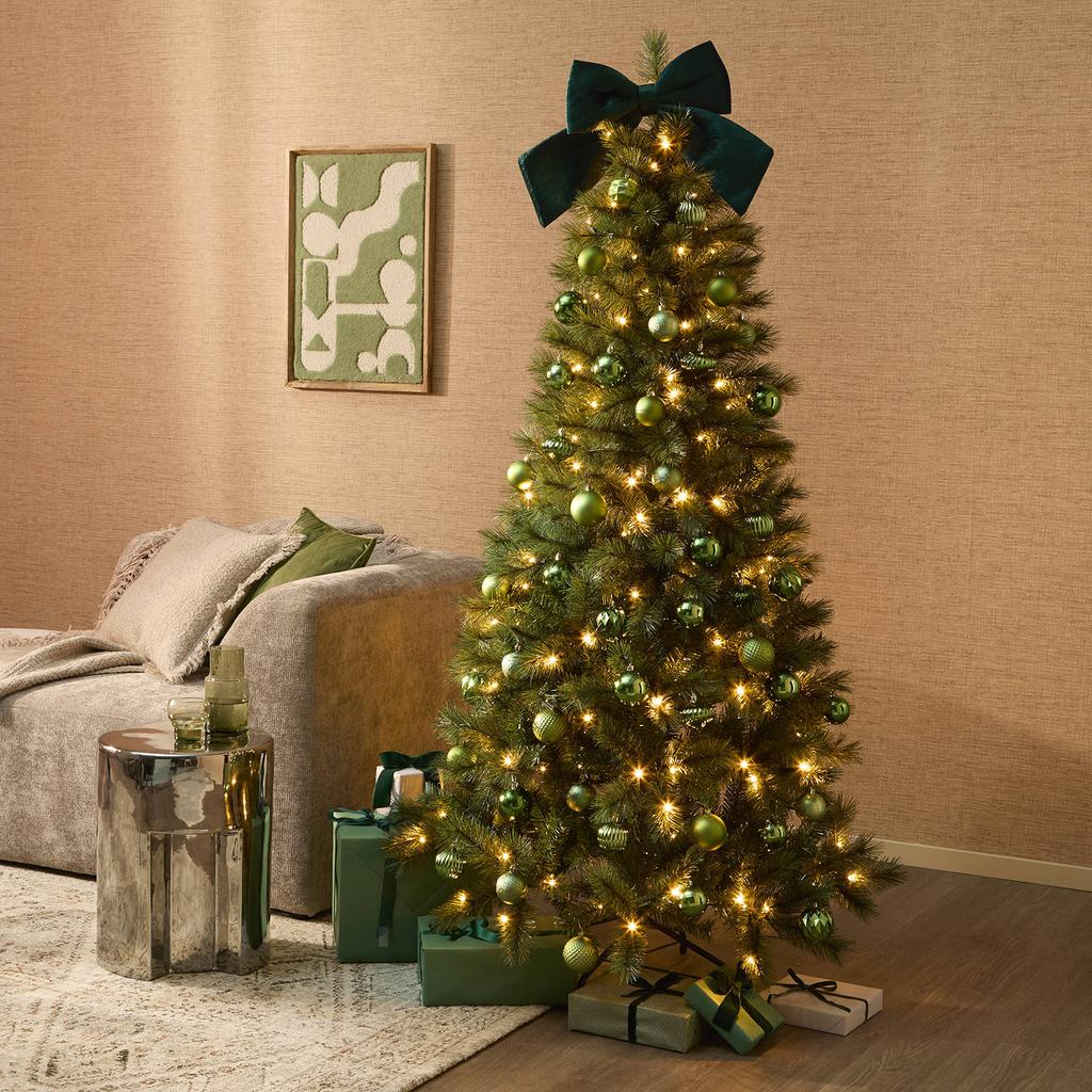 Nova Belle verlichte kerstboom Scotch Pine (h215 x Ø117 cm)